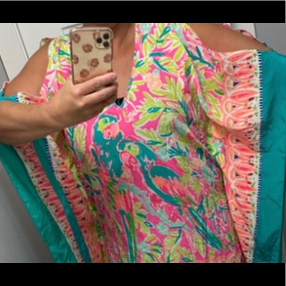 Lily Pulitzer bathing suit cover